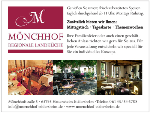 Gaststätte Mönchhof